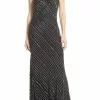 Adrianna Papell - Beaded V-Neck Dress 91925920