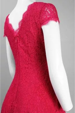Adrianna Papell - Cap Sleeve Full Lace Flared Cocktail Dress 41885050 -Deals Adrianna Papell Store adrianna papell cap sleeve full lace flared cocktail dress 41885050 special occasion dress 6 lipstick 29035996512339
