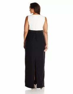 Adrianna Papell - Contrast Beaded Dress 81907701 -Deals Adrianna Papell Store adrianna papell contrast beaded dress 81907701 special occasion dress 28786886410323