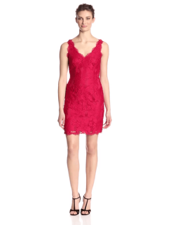 Adrianna Papell - Floral Lace V-Neck Sleeveless Dress 41895500 -Deals Adrianna Papell Store adrianna papell floral lace v neck sleeveless dress 41895500 special occasion dress 28786578423891