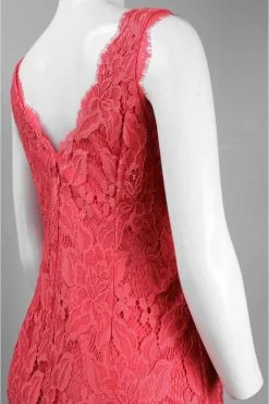 Adrianna Papell - Floral Lace V-Neck Sleeveless Dress 41895500 -Deals Adrianna Papell Store adrianna papell floral lace v neck sleeveless dress 41895500 special occasion dress 5446039404601