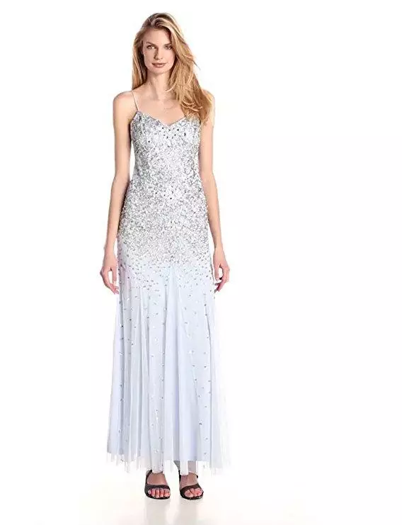 Adrianna Papell - Fully Beaded Sleeveless Gown 91904720 1 Adrianna Papell - Fully Beaded Sleeveless Gown 91904720