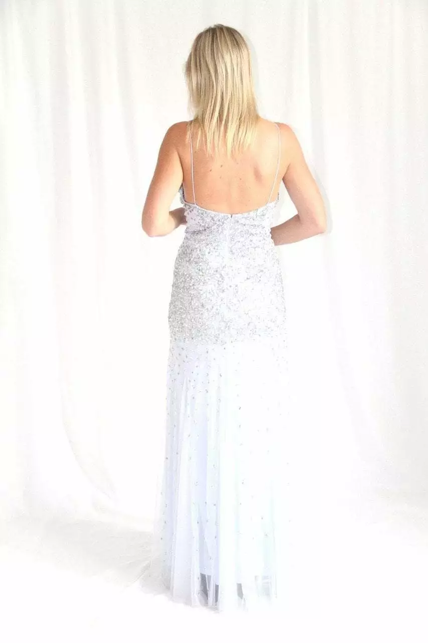 Adrianna Papell - Fully Beaded Sleeveless Gown 91904720 2 Adrianna Papell - Fully Beaded Sleeveless Gown 91904720 - Image 2