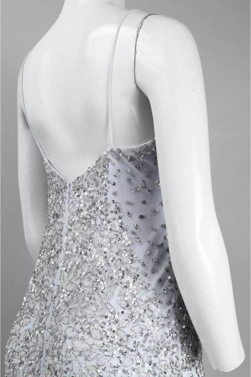 Adrianna Papell - Fully Beaded Sleeveless Gown 91904720 3 Adrianna Papell - Fully Beaded Sleeveless Gown 91904720 - Image 3