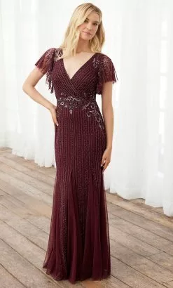 Adrianna Papell Platinum 40401 - Formal Embellished Evening Dress -Deals Adrianna Papell Store adrianna papell platinum 40401 formal embellished evening dress evening dresses 32312326455379