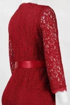 Adrianna Papell - Quarter Length Sleeves Lace Short Dress 41910400 -Deals Adrianna Papell Store adrianna papell quarter length sleeves lace short dress 41910400 special occasion dress 5445839224889