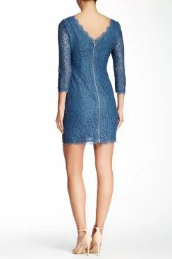 Adrianna Papell - Scalloped Lace Dress 41864782 -Deals Adrianna Papell Store adrianna papell scalloped lace dress 41864782 special occasion dress 29037296320595