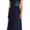 Adrianna Papell - Sequined Long Dress AP1E200722
