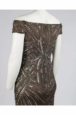 Adrianna Papell - Sequined Off-Shoulder Sheath Dress AP1E201100 - 1 Pc Lead In Size 12 Available 9 Adrianna Papell - Sequined Off-Shoulder Sheath Dress AP1E201100 - 1 Pc Lead In Size 12 Available -Deals Adrianna Papell Store adrianna papell sequined off shoulder sheath dress ap1e201100 1 pc lead in size 14 available ccsale 14 lead 10722336899155