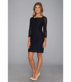 Adrianna Papell - Short Evening Lace Dress 61864780 -Deals Adrianna Papell Store adrianna papell short evening lace dress 61864780 special occasion dress 2 black 5446035308601