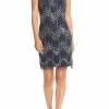 Adrianna Papell - Square Cocktail Dress 41925240