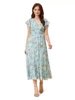 Adrianna Papell Floral Print Tie Back Dress -Deals Adrianna Papell Store bd73a020 4afb 40b8 9c52 76c231c0078c