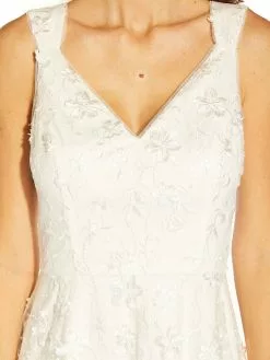 Adrianna Papell Ivory Lace Cocktail Dress 5 Adrianna Papell Ivory Lace Cocktail Dress -Deals Adrianna Papell Store c6c16ffa d10b 4e47 9788 005f2bf15ba3