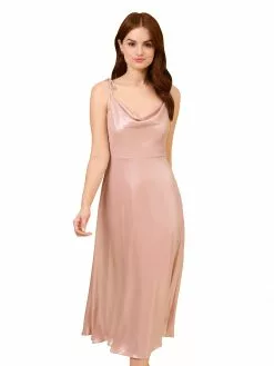 Adrianna Papell Foil Chiffon Cowl Neck Dress -Deals Adrianna Papell Store c8c34edf 40af 4c09 8fc1 0732242f36c9