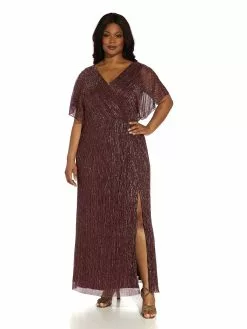 Adrianna Papell Metallic Blouson Gown -Deals Adrianna Papell Store c8f0bf08 25b5 45b6 8f42 24ef77d9e6e0 2700b055 bc71 4665 97af 43aa697006ba