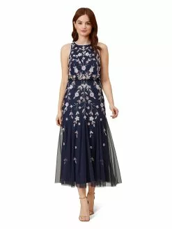 Adrianna Papell Beaded Blouson Dress -Deals Adrianna Papell Store d6e654e5 4a4a 4a9a b602 83f0fa49bdba