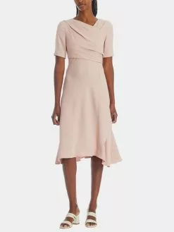 Adrianna Papell Soft Draped A-Line Dress