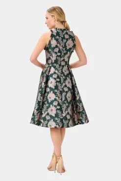 Adrianna Papell Ruffle Jacquard Dress 6 Adrianna Papell Ruffle Jacquard Dress -Deals Adrianna Papell Store e685f0d6 ac5b 4f41 9735 3c3bec724b95