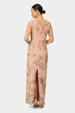 Adrianna Papell Floral Matelasse Gown -Deals Adrianna Papell Store f2ece1aa 2064 4700 a784 9506cf49cec8 52ffd61b 5f26 49cf 998c 0cad2d808af7
