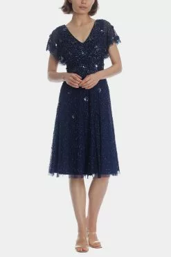 Adrianna Papell Beaded Flutter Dress 10 Adrianna Papell Beaded Flutter Dress -Deals Adrianna Papell Store f3e5cd96 6556 48bd 8cc4 32b0bf1a93eb
