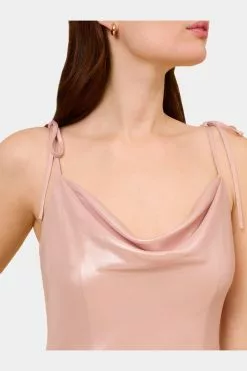 Adrianna Papell Foil Chiffon Cowl Neck Dress -Deals Adrianna Papell Store f73b1453 e6a6 4a07 a6ec 8a8cb7983f5a 1fba85f1 dea7 47f4 8d98 126f64723677